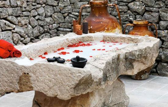 Masseria Quis Ut Deus Crispiano Buitenkant foto